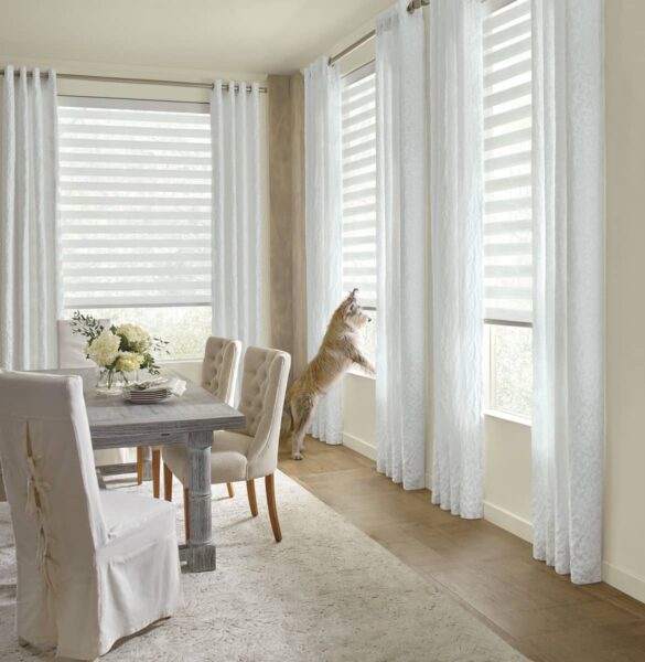 Design Studio Side Panels - Perris Dining Room Dog