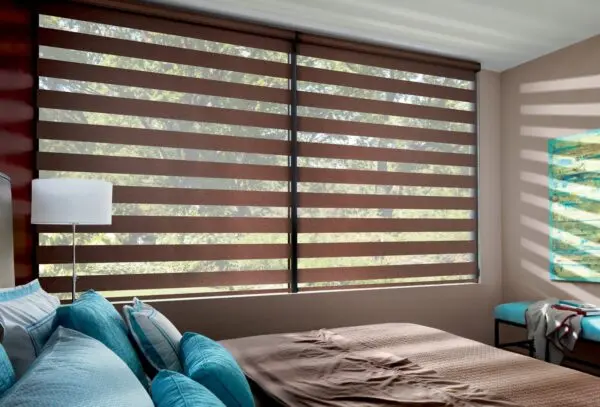 Designer Banded Shades Mackintosh Bedroom Open