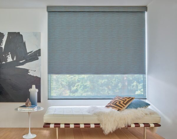 Designer Roller Shades florence bedroom