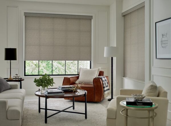 Designer Roller Shades yorkshire livingroom