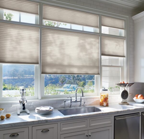 Duette Honeycomb Shades alexa kitchendetail