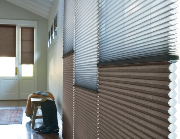 Duette Honeycomb Shades duolite whisper fabric detail