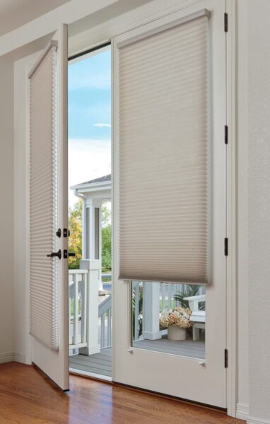 Duette Honeycomb Shades entry open crop