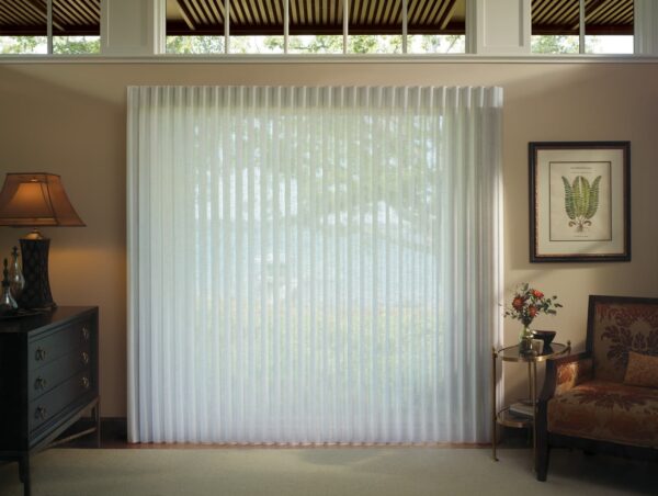 Luminette Privacy Sheers sheer linen living room open