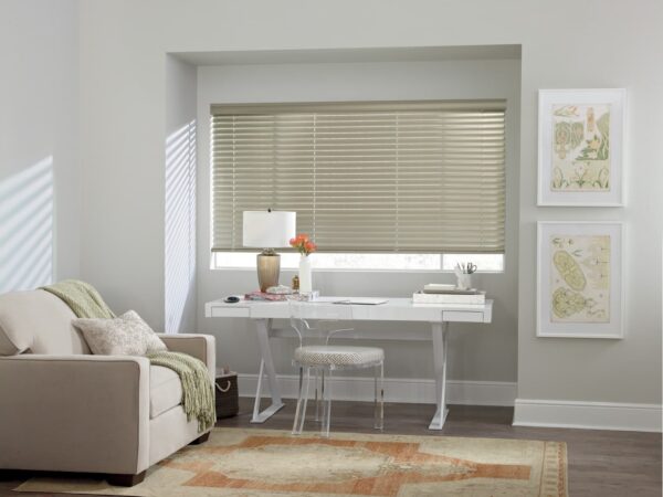 Modern Precious Metals Aluminum Blinds office