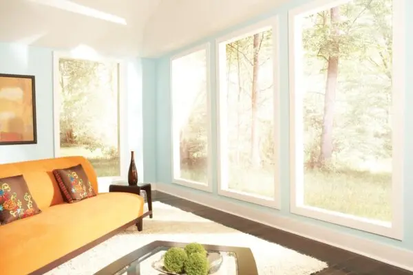 Nantucket Window Shadings Living Room Before