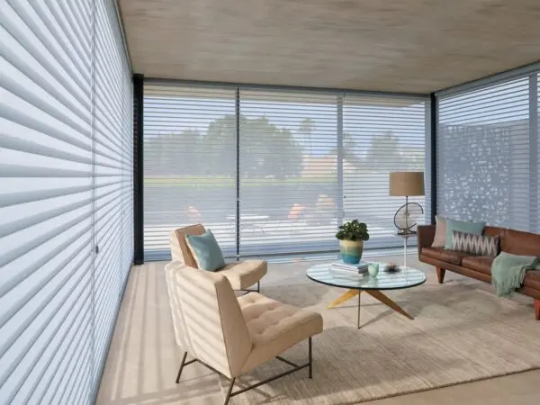 Nantucket Window Shadings Boardwalk Living Room