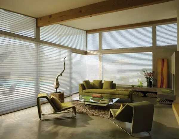 Nantucket Window Shadings Boardwalk Living Room