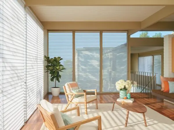 Nantucket Window Shadings Sankaty Living Room
