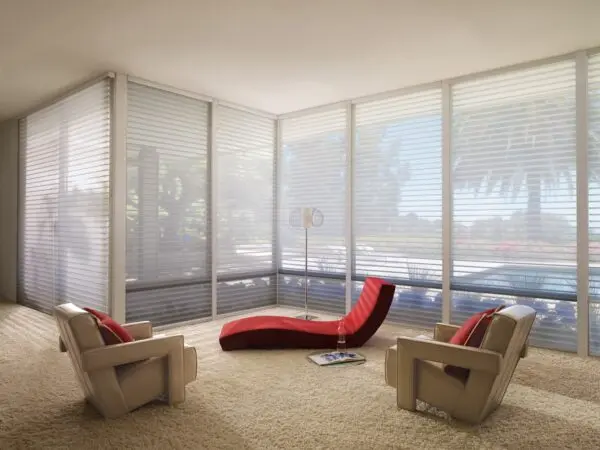 Nantucket Window Shadings Sun Porch Living Room