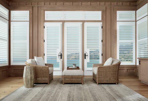 Palm Beach Polysatin Shutters frenchdoor livingroom crop