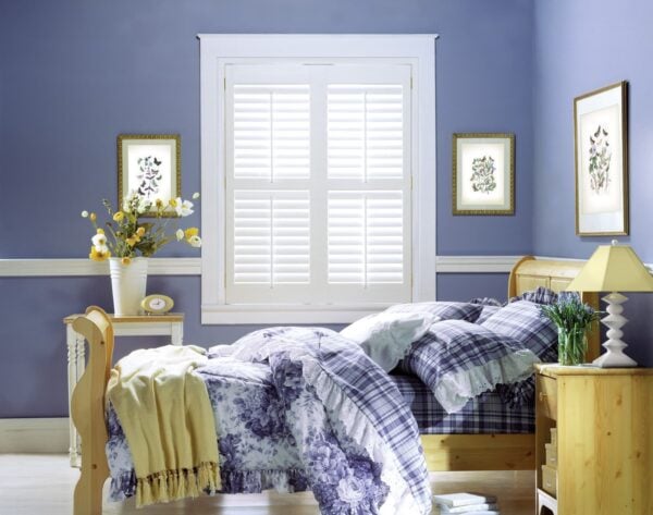 Palm Beach Polysatin Shutters girl bedroom 3 sided frame