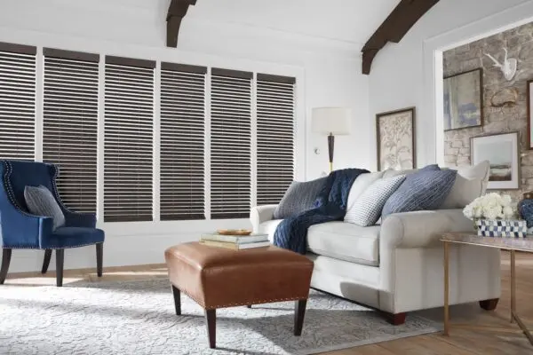 Parkland Wood Blinds slpremier after living room