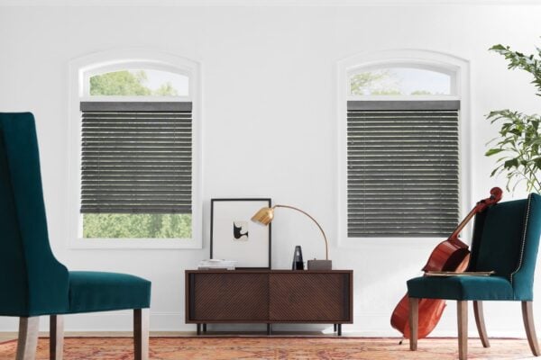 Parkland Wood Blinds specialty music room