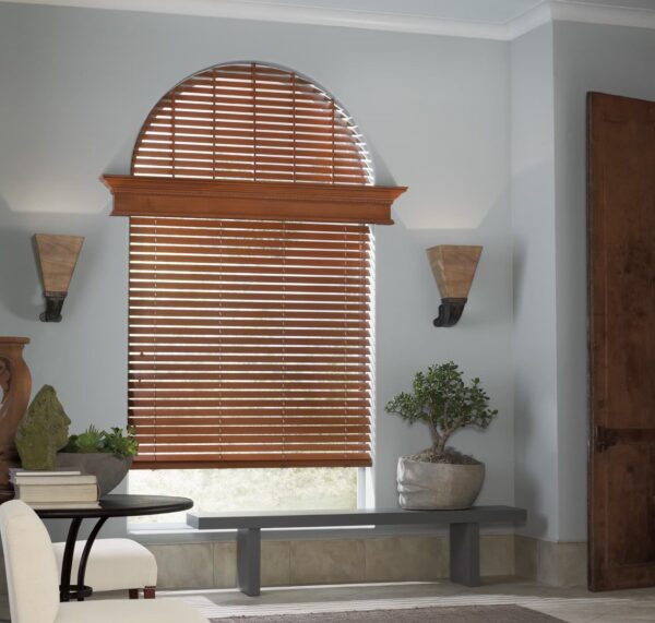 Parkland Wood Blinds ug standard cordlock basswood entryway