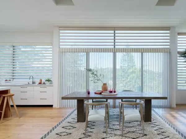 Pirouette Window Shadings lum stria kitchen