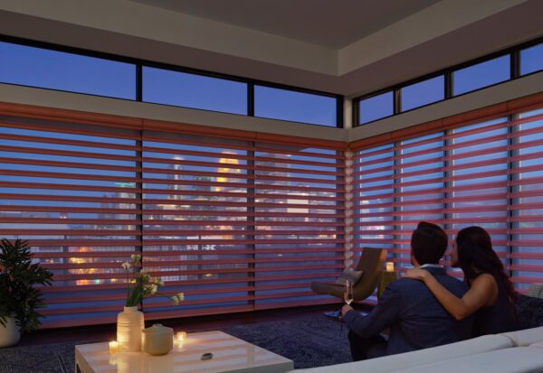 Pirouette Window Shadings satin talent living room 2