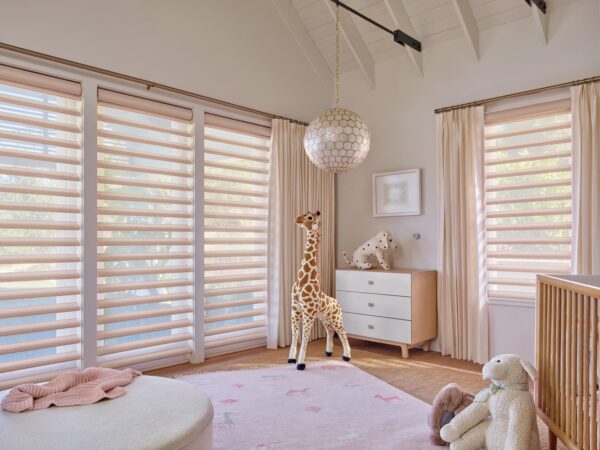 Pirouette Window Shadings shantung nursery