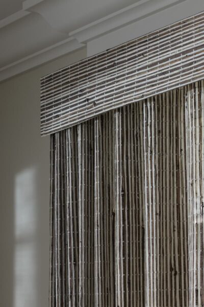 Provenance Woven Wood Shades cambria hardware detail