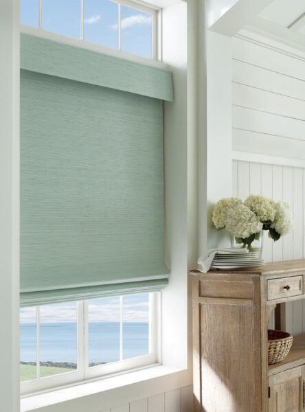 Provenance Woven Wood Shades kiawah fabric detail