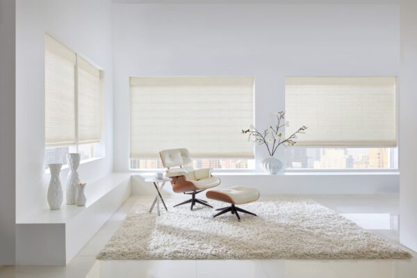 Provenance Woven Wood Shades maritime living room1