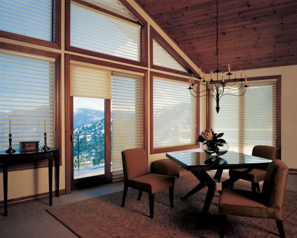 Silhouette Window Shadings diningroom