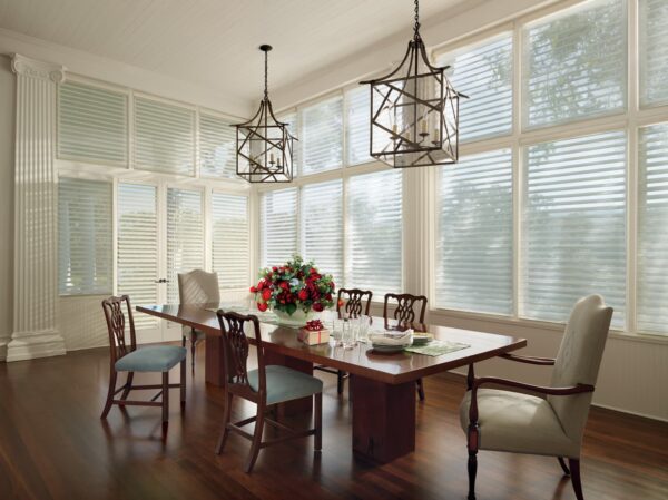 Silhouette Window Shadings india silk dining room holiday