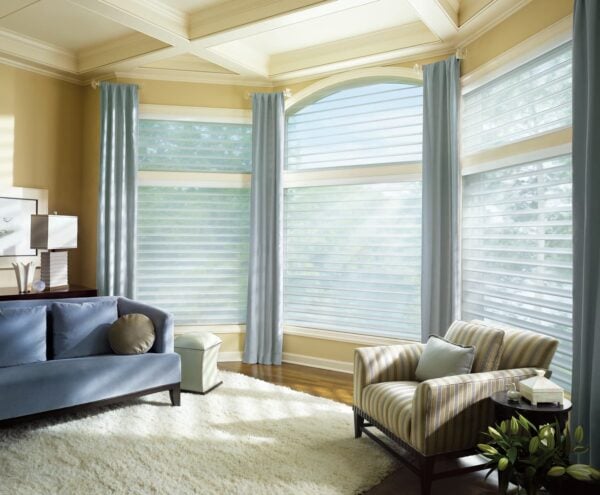 Silhouette Window Shadings quartette afterlivingroom