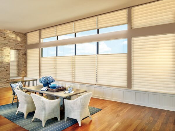 Vignette Modern Roman Shades marrakesh diningroom